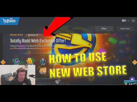 NEW WEB STORE - Marvel Strike Force - MSF - How to use the store and collect milestones