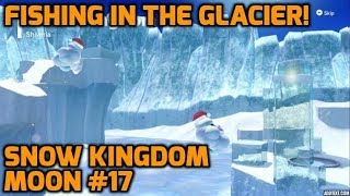 Super Mario Odyssey - Snow Kingdom Moon #17 - Fishing in the Glacier!