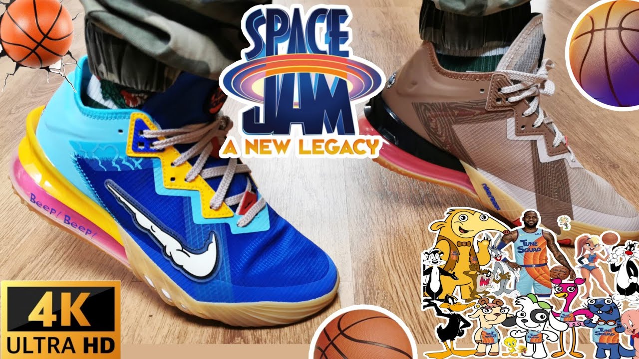 Nike LeBron 18 Low Wile E. Vs Roadrunner Space Jam