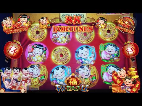 Bonus! 👌 88 Fortunes + Fu Dao Le 😇 Slot Machine @ Resorts World Casino NYC