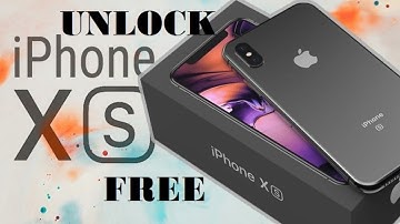 Unlock iPhone XS   Free SIM Unlock iPhone XS any Network Tutorial
