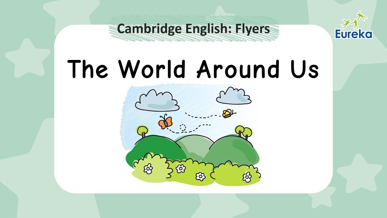 Cambridge English Flyers | The World Around Us | Flashcards | Basic Vocabulary | Pronunciation