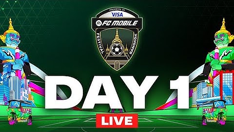 [LIVE] FC Mobile Festival Bangkok 2025 - Bangkok Cup เชียร์ทีมไทยไปด้วยกัน!!