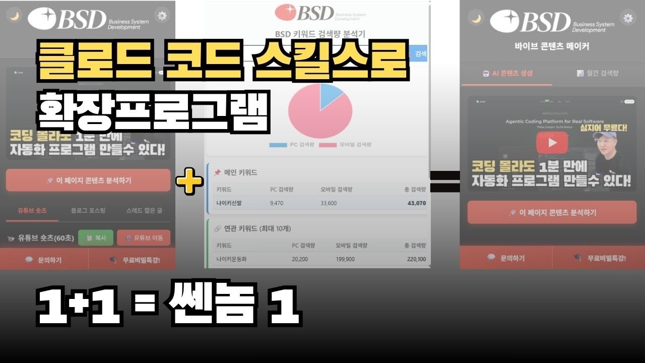 ⁣하루 3시간 일하는 1인 대표의 비밀무기 (클로드 스킬)#1인사업 #지식창업 #ai바이브코딩 #클로드코드#확장프로그램