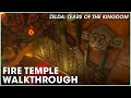 Fire temple walkthrough  marbled ghoma boss guide  zelda tears of the kingdom