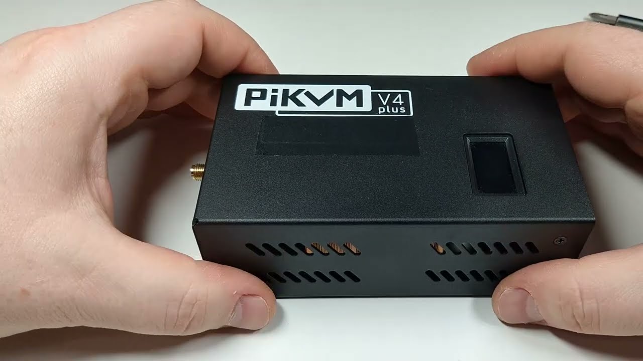 PiKVM V4 Plus 未使用 KVM リモート管理 PiKVM V4 Plus – Raspberry Pi KVM Over IP with Expert Support