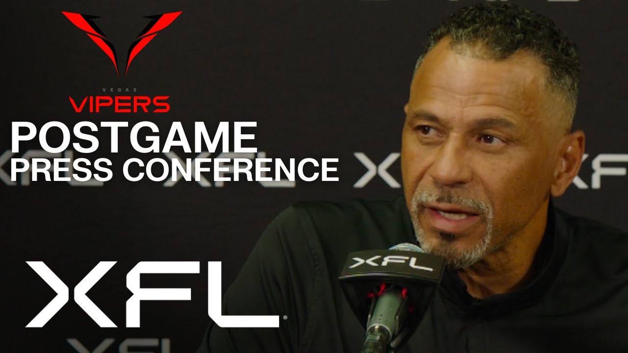 Vegas Vipers Postgame Press Conference Week 7 YouTube