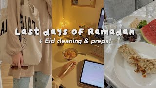 Ramadan with Husna🌙 | Last days of Ramadan, Eid cleaning & outfit, may bujo..🪴