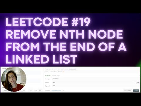 Remove Nth Node from the End of a Linked List- Leetcode #19 - Python