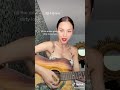 Olivia Rodrigo singing an original song she wrote