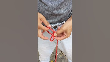 Ideas of using rope knot for Belt. #knots #shorts #diyknot