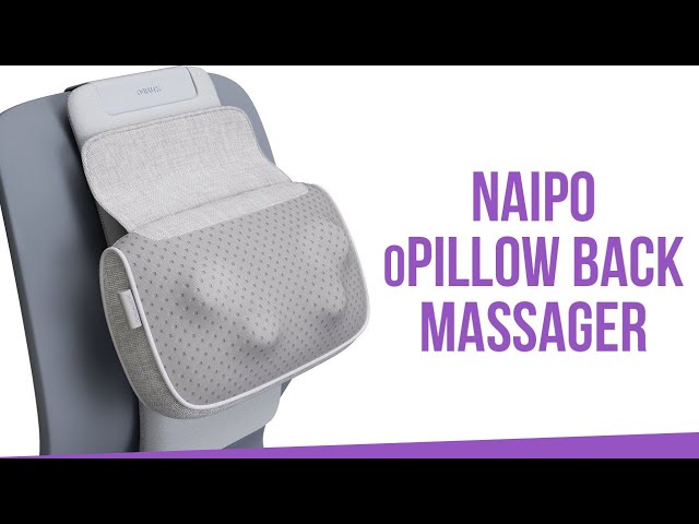 NAIPO Shiatsu Back and Neck Massager Deep Kneading Massage oCuzen