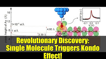Revolutionary Discovery: Single Molecule Triggers Kondo Effect!