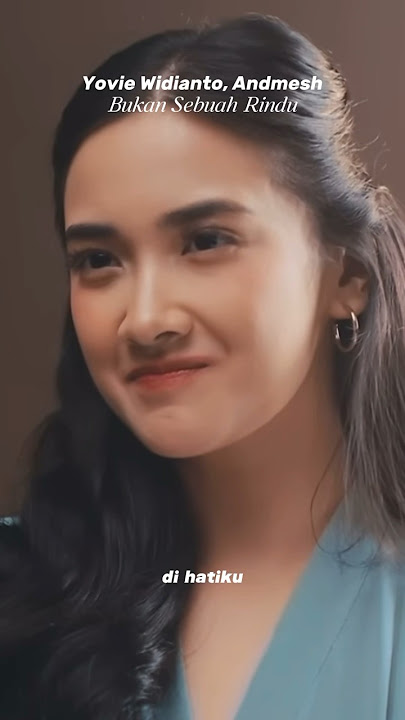 Penutup yang manis untuk “Bukan Sebuah Rindu” .. ☺️ #NadyaArina #andmeshkamaleng #bukansebuahrindu