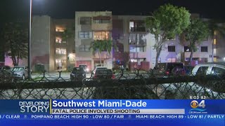 Police-involved shooting under investigation in Miami-Dade