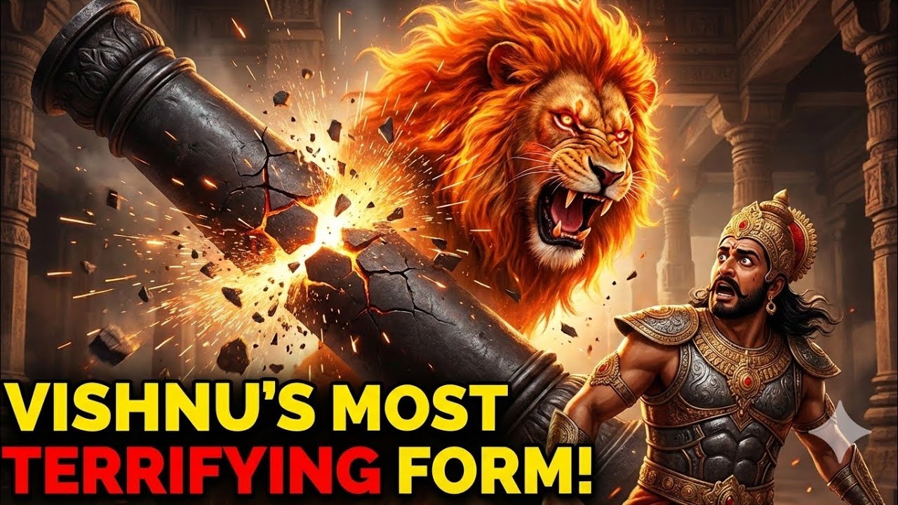 🦁 Narasimha Avatar | The Untold Story Behind Holika Dahan | Prahlad & Hiranyakashipu