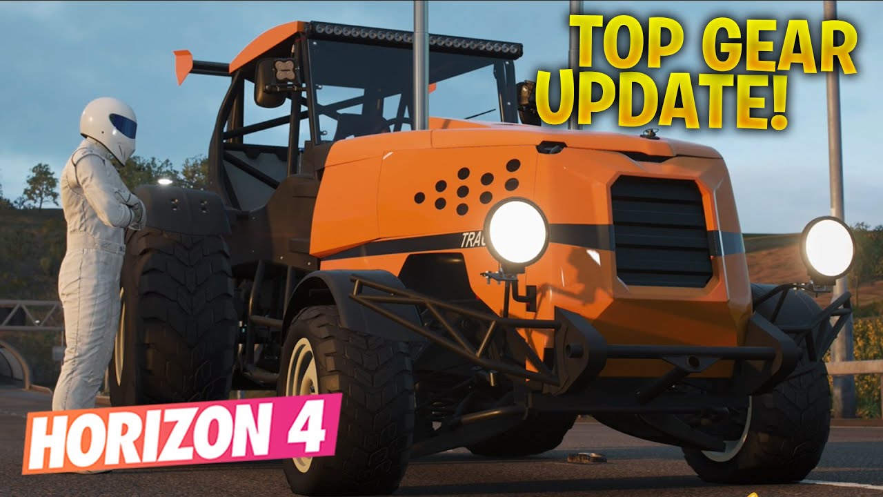 FORZA HORIZON 4 STOR TOP GEAR UPPDATERING! *SPELA SOM THE STIG* YouTube