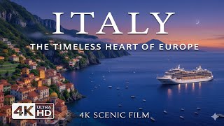 4K Italy 2025 Timeless Beauty Mediterranean Escape Deep House Chill Aerial Views