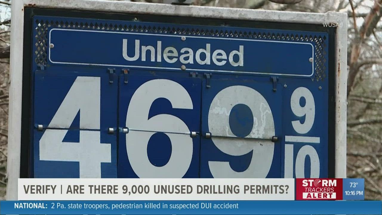 Verify | Are there 9,000 unused drilling permits?