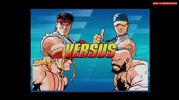 Capcom Fighting Evolution original theme BGM gameplay [PS2 + Framemeister XRGB]