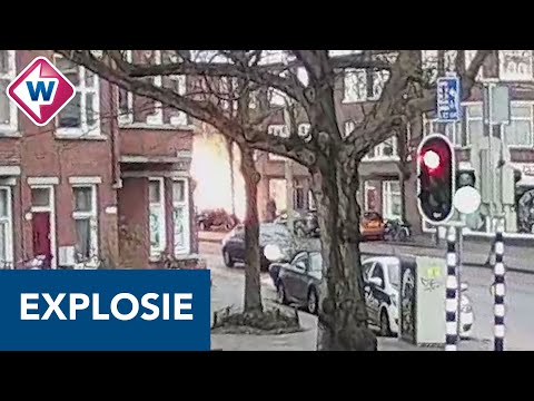 Videobeelden van explosie in Den Haag - OMROEP WEST