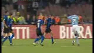 Napoli Inter 1-0 (Zalayeta) Commento Raffaele Auriemma  26/04/09