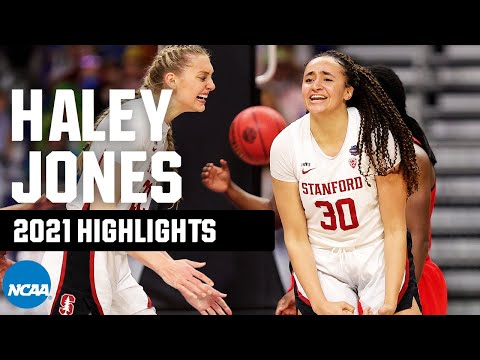 Haley Jones 2021 NCAA tournament highlights