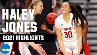 Haley Jones 2021 NCAA tournament highlights