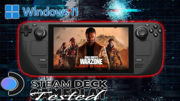 Warzone is AMAZING on the Steam Deck! | Call of Duty Warzone  - Windows 11 Dual Boot