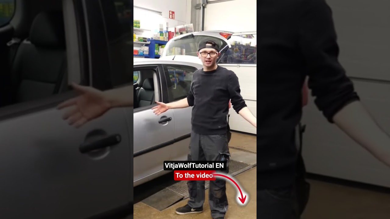 Как снять заднее сиденье в VW Golf Mk5 #KfzShorts #CarShorts #AutoShorts #CarTok #Car