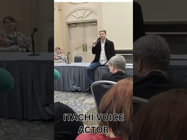 Itachi's Voice Actor -naruto #shorts #Itachi #voiceactor class=