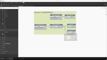 Dynamo - Trim Feometry By 2 Planes