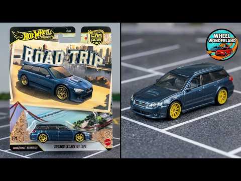Hot Wheels Premium Subaru Legacy GT (BP) – Car Culture Road Trip 2/5 | JKF07 | 2026 🇯🇵🔥