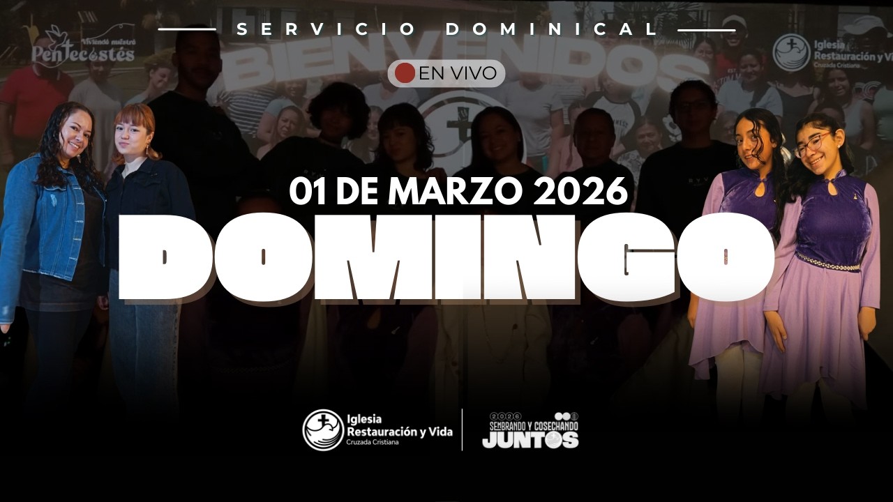 Reunión Dominical | 01 de marzo de 2026 | Restauración y vida | Cruzada cristiana