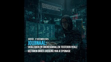 Datalekken en droneaanvallen teisteren vitale sectoren onder dreiging van AI spionage
