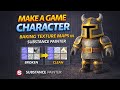 Make A Game Character: Baking Texture Maps in Substance Painter