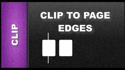 Web Design Tutorials for Xara Web Designer 8 - Clip to page edges Lesson 97