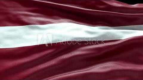 4k render Latvia Flag video waving in wind Latvia Flag Wave Loop waving in wind Latvia Flag Latvia
