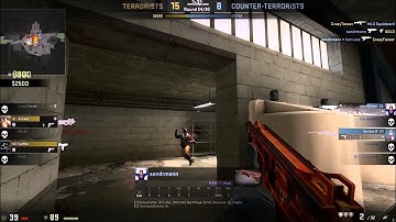 CS:GO mag-7 ace on nuke