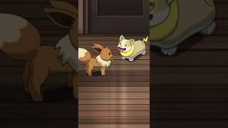 One of the cutest moments in Pokémon!😊 #pokemon #anime #anipoke #pokemonanime #eevee #yamper