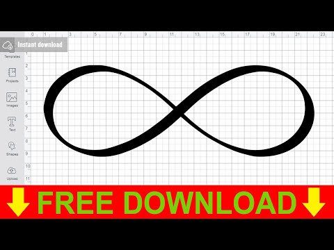 Infinity Symbol Svg Free Cutting Files for Silhouette Cameo Free Download