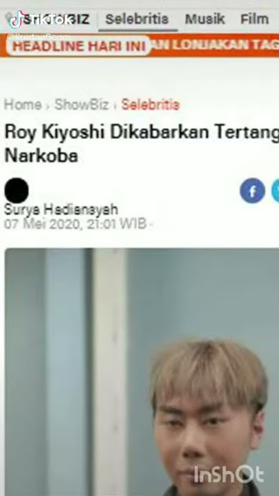 Roykiyosi di Tangkap kasus Narkoba Benarkah?