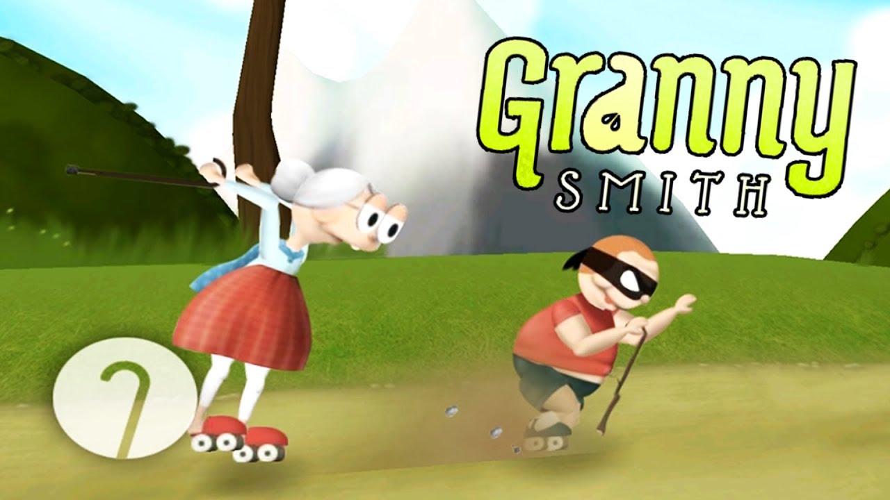 Игра бабушка бегает