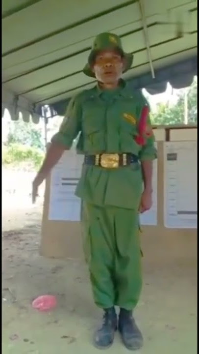Aksi Hansip saat laporan #shorts
