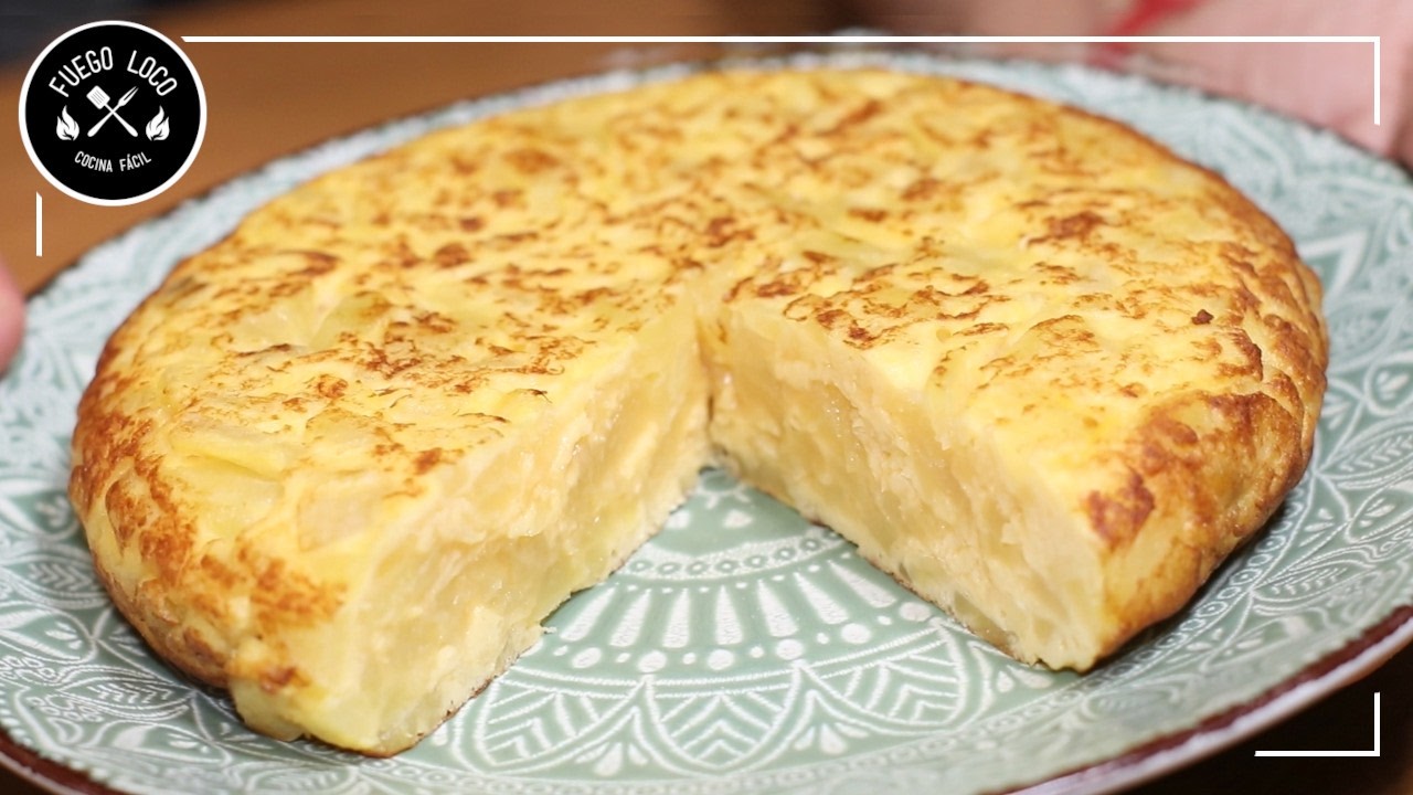 Tortilla ESPAÑOLA en 10 MINUTOS (PERFECTA) 🥔Con Truco PROFESIONAL, Evita ERRORES