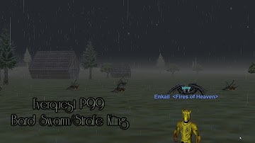 Everquest P99: Bard Strafe/Swarm Kiting (W/ Enkail)