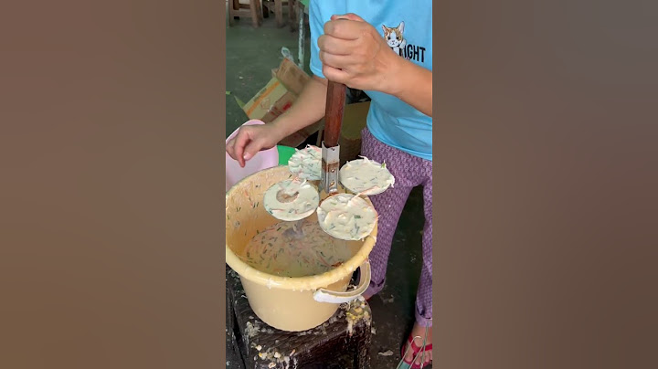 Proses Pembuatan Bakwan Udang Pontianak