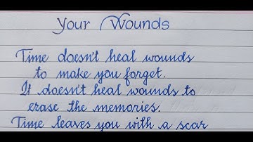 Sharp Edge Handwriting | Short Poem  writing