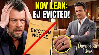 Days of our lives: NOVEMBER LEAK! DOMINIC SEIZES DIMERA MANSION – EJ BITTERLY EVICTED!
