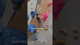 These crimps are hard to solve! White v7 - Edgeworks, Bel-Red  #climbing #boulderinggym #bouldering